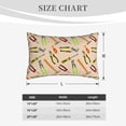 thumbnail image 4 of Lsque Repair tools Pattern Pillow Case – Soft & Cozy Throw Pillow Cover, Hypoallergenic Cushion Case for Sleeping Women with Envelope Closure-14"x20", 4 of 6