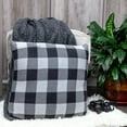 thumbnail image 4 of Parkland Collection Lucas Gray Throw Pillow, 4 of 5