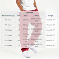 thumbnail image 4 of SSYGGI Kids Boys' Cargo Pants Outdoor Baggy Hiking Pants Stretch Elastic Waist School Uniform Pants Pull on Wide Leg Joggers for Teen Boys Trousers with Multi Pockets, 4 of 8