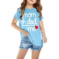 thumbnail image 4 of Birdeem Chemises pour Enfants T-Shirt Graphique à Manches Courtes Col Rond Crop Top pour Filles et Garçons de 3 à 14 Ans T-Shirt Tee, 4 of 9