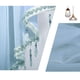 thumbnail image 3 of Sombras para Ventanas Floral Transparente Encaje Cortina Serie con Bordes en Forma de Ventilador Y Polo Bolsillo Superior para Fácil Colgante Ventana Cortina Varilla, 3 of 5