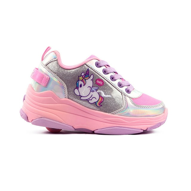 Tenis Patín Onix Plata Color Plata Talla 21 Onix 00ONIX27C