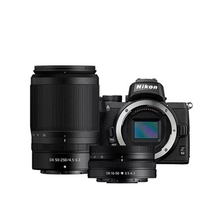Cámara Mirrorless Z50 C/Lente 16-50Mm + Lente 50-250Mm