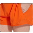 thumbnail image 2 of AJGRHE Girls Athletic Shorts with Zipper Pockets Mesh Liner High Elastic Waisted Swim Trunk Volleyball Tennis Gym Sports Shorts 14-16 Years Sky Blue, 2 of 4