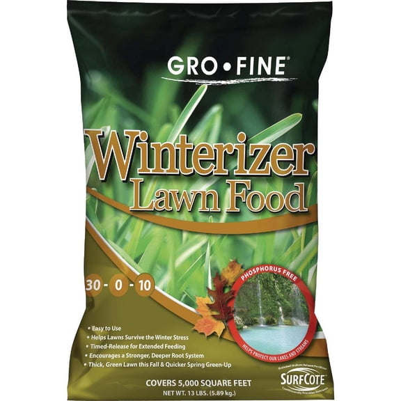 Knox Fertilizer Winterizer Lawn Fertilizer FRT183FE16 - 18-0-12 NPK, Timed Release - 13 lbs