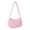 Pink, variant on Women's Fashion Leather Hobo Shoulder Bag Solid Color Casual Underarm Purse With Single Strap Zipper Closure Lightweight Trendy Crossbody Bags For Daily Work Travel