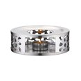 thumbnail image 3 of Tea warmer coffee warmer made of stainless steel with tea light holder tea base, 3 of 4