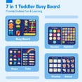 thumbnail image 2 of Juguetes Montessori Busy Board hahaland para niños pequeños de 2 años, 2 of 8