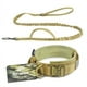 thumbnail image 2 of Dog Collar Leash Set Big Adjustable Fashion Tactical Military Pet Training Collar Running Leash for Medium Large Dog Accessories ShopWise Round, 2 of 11
