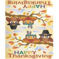 thumbnail image 3 of Thanksgiving Owls Magnetic Mailbox Cover MailWraps Fall Autumn Garden Yard Home Decor for Outside Oversized-25.5" x20.8", 3 of 5