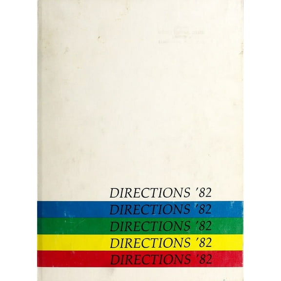 (Custom Reprint) Yearbook: 1982 Robeson Community College - Directions Yearbook (Lumberton, NC)
