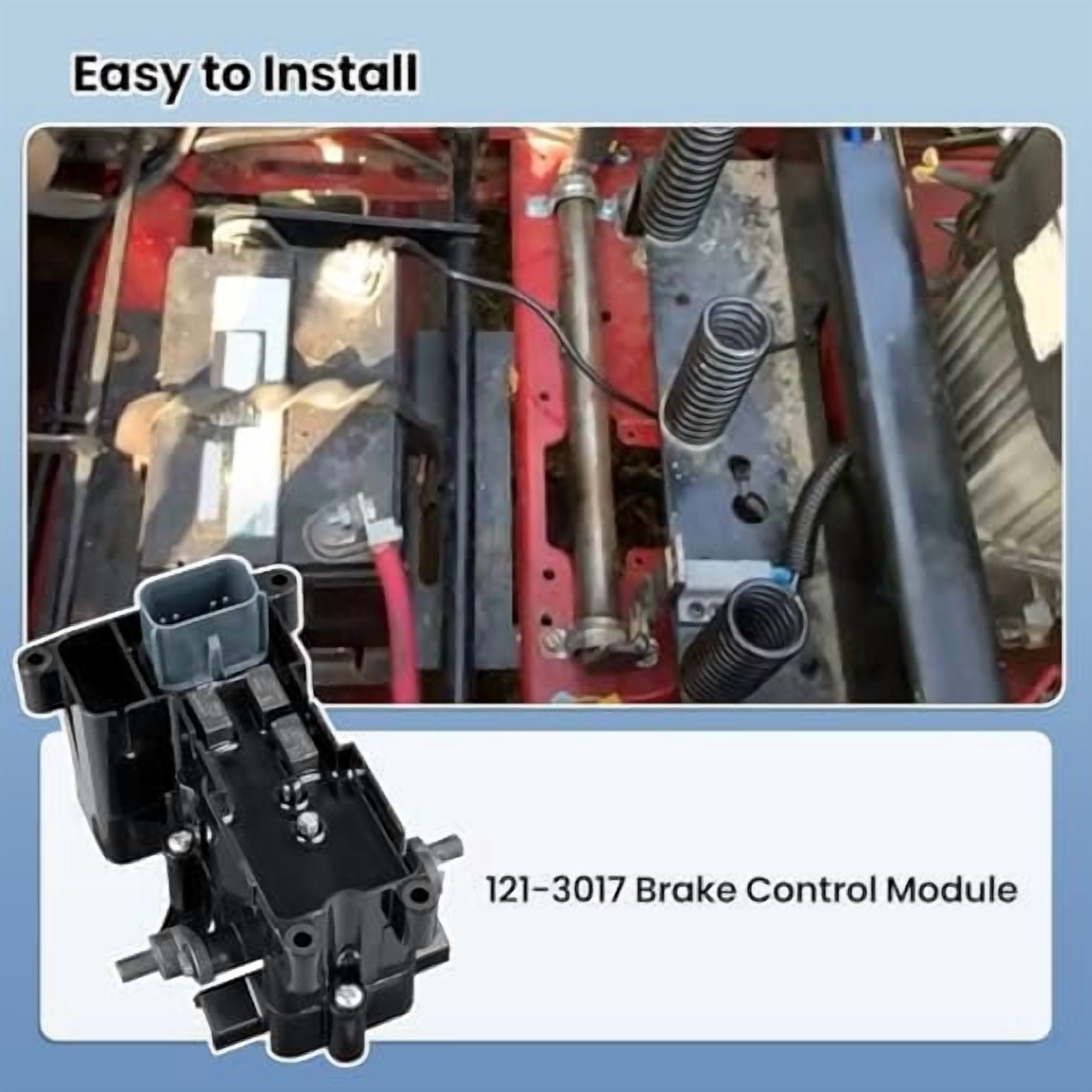 121-3017 Brake Control Module Compatible with 2012-2014 Toro TimeCutter and Exmark Quest E S Lawn Mowers, Replacement Part Numbers: 115-9660, 120-7144, 1159660, 1207144$$Tools