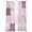 Pink, variant on Boho Purple Flowers Sheer Curtains 96 Inch Length 2 Panels Set Window Treatments, Spring Floral Botanical Patchwork Vintage Rod Pocket Semi Curtains for Living Room/Bedroom/Kitchen, 104"W x 96"L