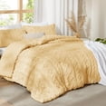 thumbnail image 2 of Juego de edredón Bedsure Queen, color amarillo, estilo bohemio, jacquard suave, 2 of 8