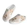 thumbnail image 2 of Fotbe Animals Riding Across The Sky1 Pattern Women's Fuzzy Curly Fur Memory Foam Loafer Slippers Indoor Outdoor Slippers Winter Home Shoes-42/43, 2 of 7