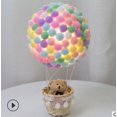 thumbnail image 1 of Luz De Noche De Globo De Aire Caliente Lámpara De Escritorio De Mesa Hecha A Mano Luz Decorativa Con Cesta De Mimbre Para Decoración De Iluminación Del Hogar Methold HA026724-11, 1 of 1