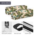 thumbnail image 4 of Fotbe Butterflies And Peacock Feathers Pattern Leather Pencil Case, Pencil Pouch with Durable Zipper, Compact and Stylish Organizer for Stationery, Art Supplies, Travel Essentials, 4 of 7