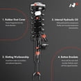 thumbnail image 3 of A-Premium Front Complete Strut & Coil Spring Assembly Compatible with BMW [F10] 528i, 535i, 2011-2016, w/o Electronic & Sport Suspension, 2-PC Set, 3 of 6
