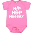 thumbnail image 3 of Inktastic Easter Hip Hop Hooray with Eggs and Carrot Boys or Girls Baby Bodysuit, 3 of 5