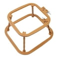 thumbnail image 4 of Rongfmy Desktop Embroidery Frame Cross Stitch Frame for Sewing Punch Needle Quilting Khaki, 4 of 9