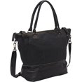 thumbnail image 1 of Sharo CL-200 Large Leather Tote with Canvas Tote, 1 of 1