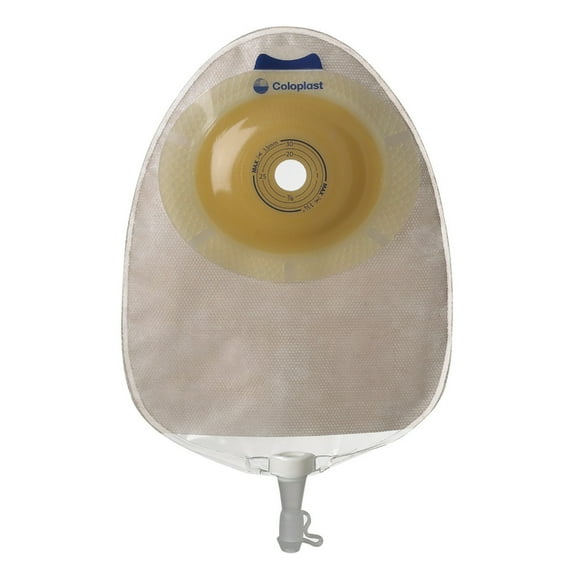 SenSura Urostomy Pouch Drainable 5/8 to 1-5/16" Stoma 10.38"L 1pc System Transparent 11814, 10 Ct