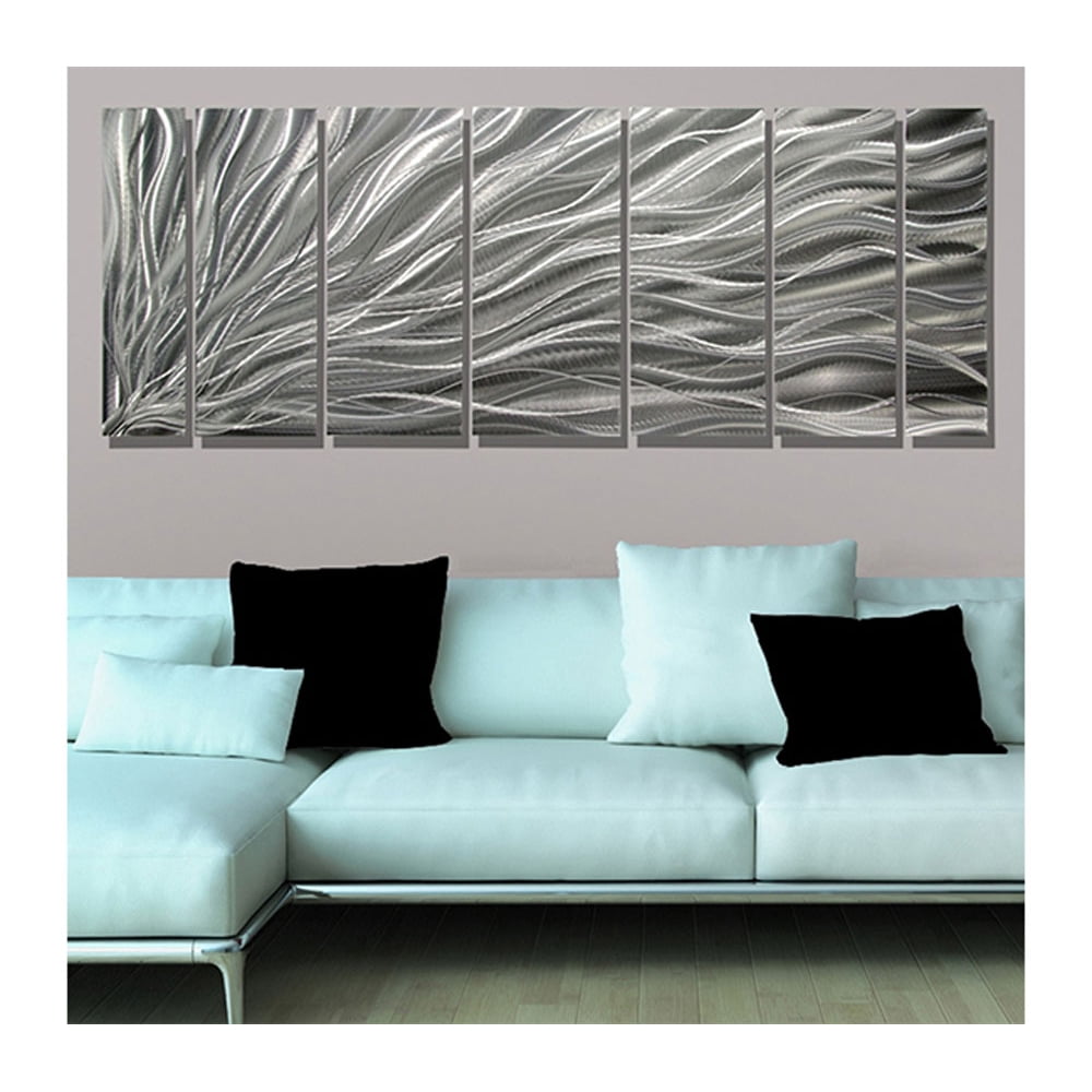 Statements2000 68" x 24" Abstract Metal Wall Art Panels Indoor/Outdoor