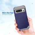 thumbnail image 3 of JTCASES for Google Pixel 8 Pro Case, Drop Resistant Corners, Wireless Charging, Heavy Duty Shockproof Hybrid Hard PC Bumper, Camera Protection, Skin-feel Anti-scratch Tough Cover, Darkblue, 3 of 6