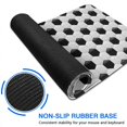thumbnail image 6 of Long Mouse Pads for Desk,Black White Soccer Pattern Desk Mats on Top Of Desks, Desk Mouse Pad Extra Large with 3mm Non-Slip Base and Stitched Edge for Gaming,Office,Work,Home 31.5"x15.7", 6 of 6