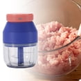 thumbnail image 3 of Molinos de cocina de especias Macarena Mini Azul 280ml mortero y maja, 3 of 6