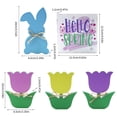 thumbnail image 6 of Clearance!!!Wooden Tulips Tiered Tray Decor, Spring Home Farmhouse Shelf Table Decoration Set Centerpieces Gift Ideas, 6 of 7