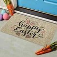thumbnail image 1 of Bdday Easter Carpet Three Sizes Faux Wool Entry Door Mat Bathroom Non Slip Mat Cartoons Pattern Easter Decoration Holiday Decorations, 1 of 6