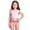 Purple, variant on Girls Swimsuit 2 Piece Sporty Adjustable Straps Modest Bikini Bathing Suit with Shorts Color Block Swimwear Ice Print Swimsuit Kids Bikini Two Piece Bathing Summer Beach Pool Outfit