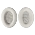thumbnail image 3 of Audífonos Almohadillas de cuero de proteína para Bose QC2 QC15 QC25 QC35 AE2 AE2i AE2w (Blanco), 3 of 7