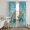 Turquoise, Sand, Teal, variant on Coastal Sea Turtle Sheer Curtains 96 Inch Length 2 Panels Set, Tropical Ocean Teal Seaside Beach Voile Window Treatment Semi Sheer Long Curtains Drapes for Bedroom/Living Room/Kitchen 52"x96"x2