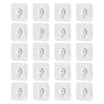 thumbnail image 4 of WORGEOUS Ganchos autoadhesivos de 20 piezas, ganchos de pared adhesivos para puerta de alta resistencia para colgar cuadros, 4 of 7
