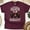 Maroon, variant on Grateful Daughter of an Immigrant Shirt – Empowerment Roses Graphic Tee, White, Size S