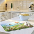 thumbnail image 6 of Wildflowers Dish Drying Mat, Absorbent Microfiber Pad Protector For Kitchen Counter Top Mat Dish Drainboard 16x18in Home Decor, 6 of 7