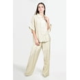 thumbnail image 1 of Conjunto camisero con brillo Roman Fashion /Juvenil, 01645 (Beige) beige M, 1 of 5