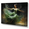 thumbnail image 2 of Designart "Chronicle Of Kathak Dance I" Dance Canvas Art Print, 2 of 7
