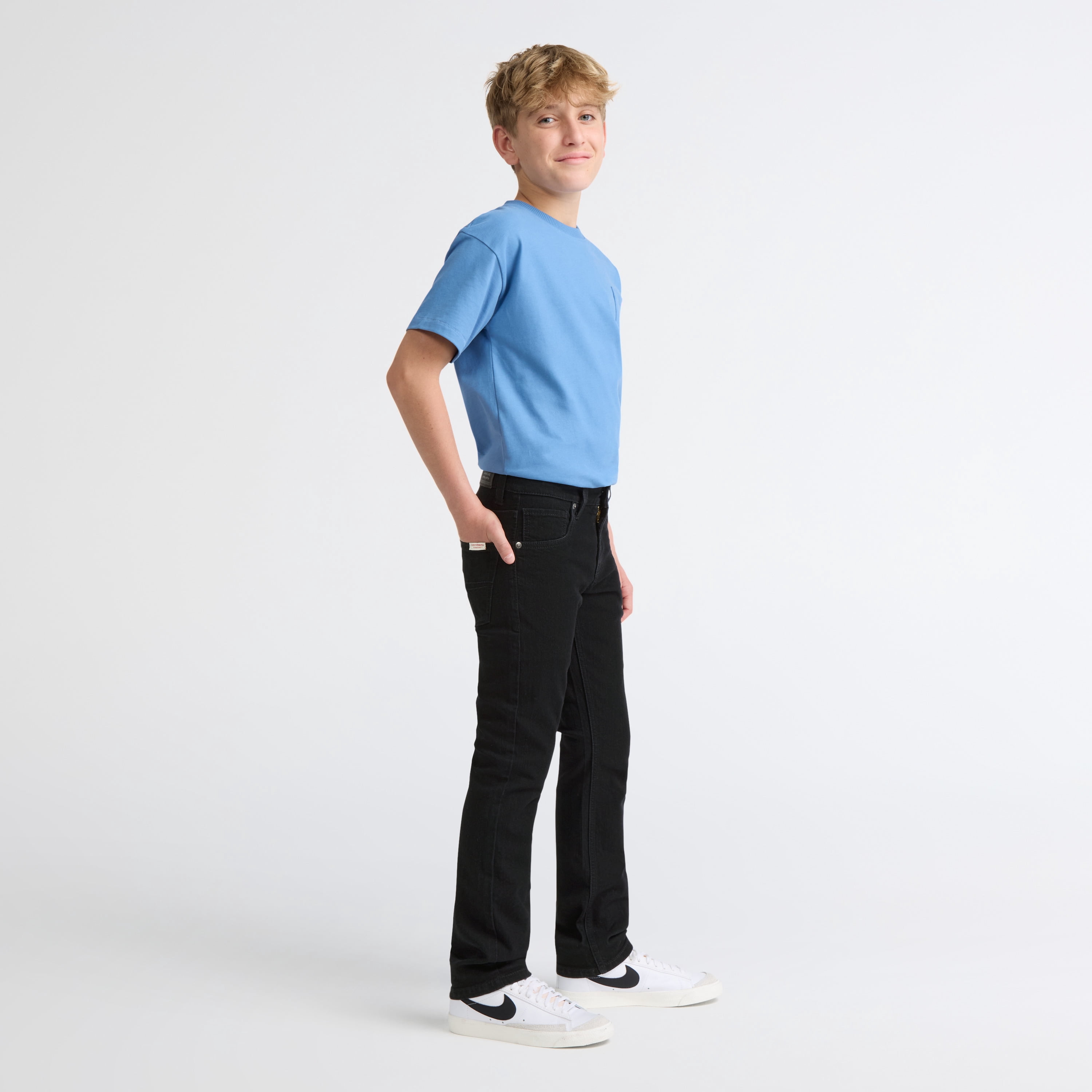 Levi Strauss Signature Boys Slim Fit Jean, Size 4-18