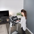 thumbnail image 4 of VIVO Universal Laptop Treadmill Desk Attachment with Cupholder and Tech Slot, 4 of 9