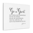 thumbnail image 2 of Scripture Walls Go Be Great Joshua 1:9 Christian Wall Art Bible Verse Print Ready to Hang Unframed, 2 of 18