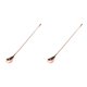 thumbnail image 4 of Kearding Cuchara de barra de acero inoxidable con mango largo, agitador en espiral, mezcla de mezcla, agitador, cucharas, utensilios de bar Type3 NO3, 4 of 6