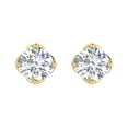 thumbnail image 3 of 1/2 Carat Diamond Stud Earrings in 10K Yellow Gold, 3 of 4