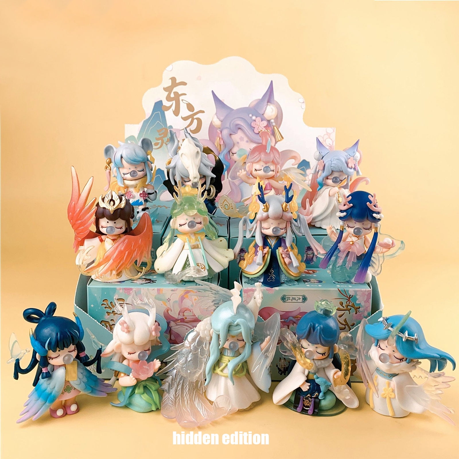 Mystery Blind Box With Random Nanci Dongfang Lingrui Series 3D Collectible Figure, Swap Trade Display Your Favorite Limited-Edition Designs, Perfect Gift For Trendsetters And