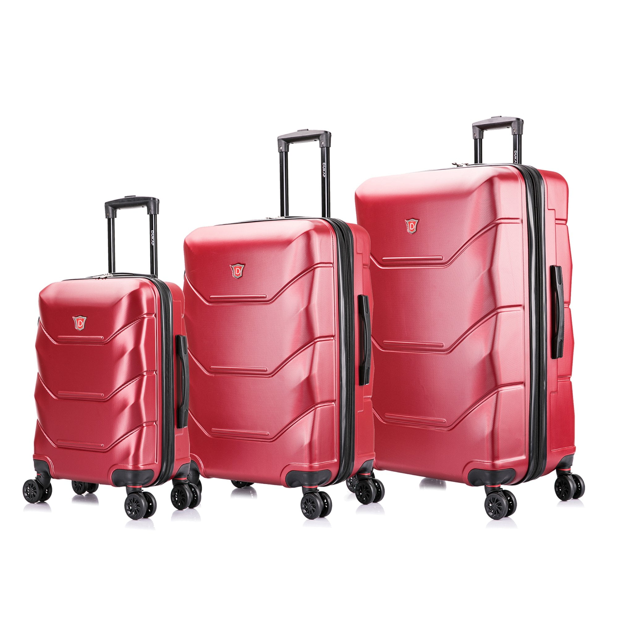 Rockland Luggage Horizon 3 Piece Hardside Polycarbonate Luggage