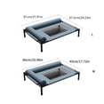 thumbnail image 5 of NEXAVKPR Elevated Cooling Pet Bed Chew Resistant Breathable Mesh Dog Cats Cot Hammock, 5 of 20