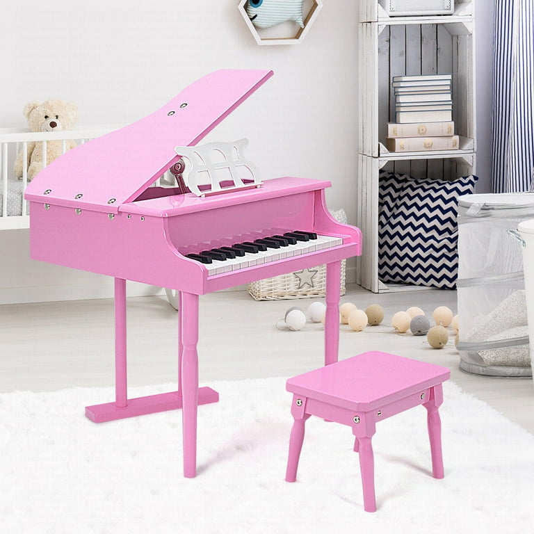 Pink Baby Grand Piano