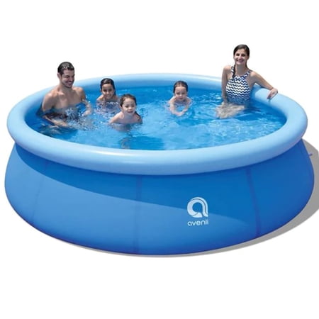 Inolait Pool 12ft x 30in Easy Inflatable Above Ground Swimming Pool